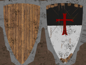 teutonic shield 3D Model