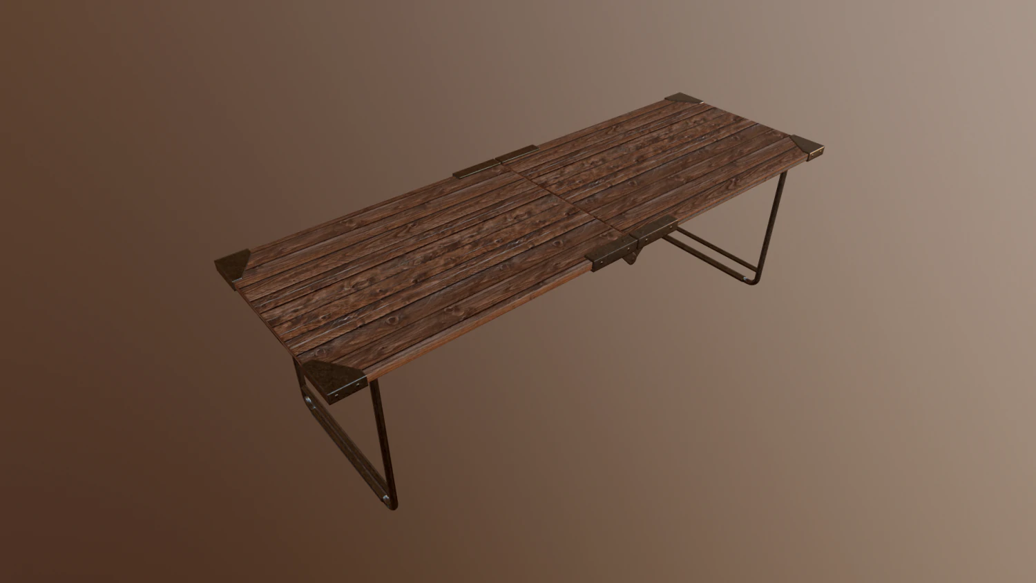 training table 3D Model .c4d .max .obj .3ds .fbx .stl .blend 