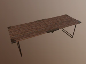 training table 3D Model