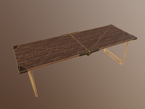 training table 3D Model