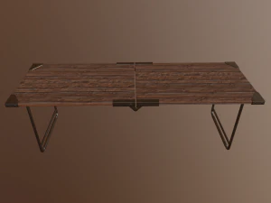 training table 3D Model