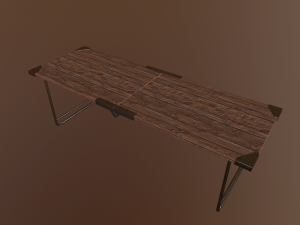 training table 3D Model