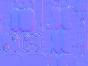 sci-fi barrel Modelo 3D