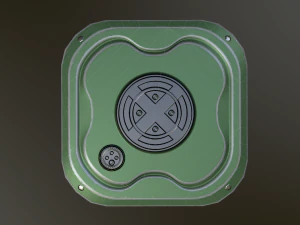 sci-fi barrel 3D Model