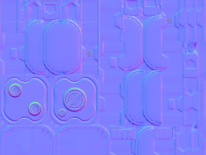 sci-fi barrel 3D Model