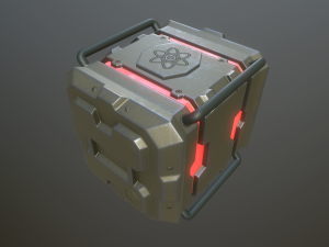 sci-fi box 3D Модель