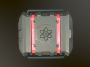 sci-fi box Modello 3D