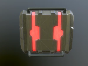 sci-fi box 3D Model
