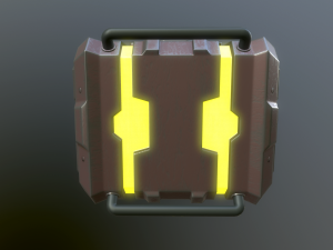 sci-fi box 3D Model