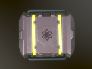 sci-fi box 3D Model