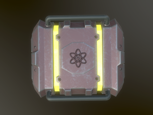 sci-fi box 3D Model