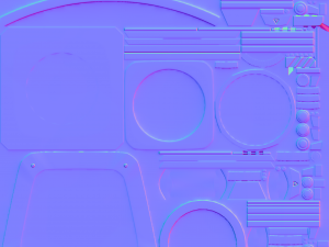 sci-fi fan 3D-Modell