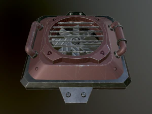 sci-fi fan 3D Model