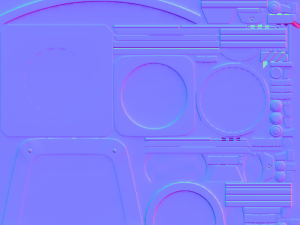 sci-fi fan Model 3D