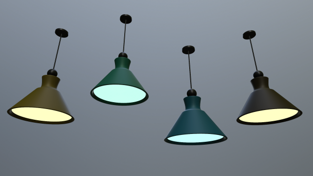 chandeliers 3D 모델 .c4d .max .obj .3ds .fbx .stl .blend