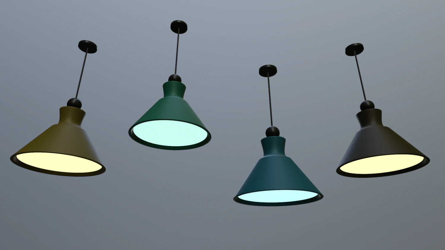 chandeliers 3D Model .c4d .max .obj .3ds .fbx .stl .blend
