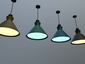 chandeliers 3D 模型