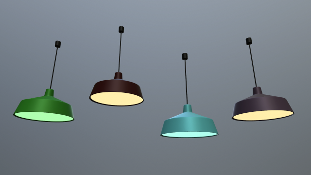 chandeliers 3D Model .c4d .max .obj .3ds .fbx .stl .blend 