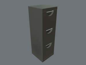 filing cabinets 3D 모델