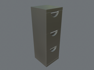 filing cabinets 3D 모델