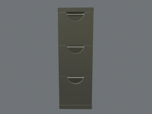 filing cabinets 3D 모델