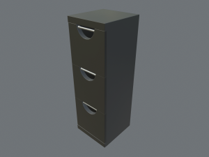 filing cabinets 3D 모델