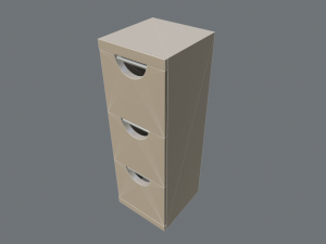 filing cabinets 3D 모델