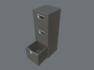 filing cabinets 3D 모델