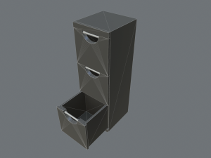 filing cabinets 3D 모델