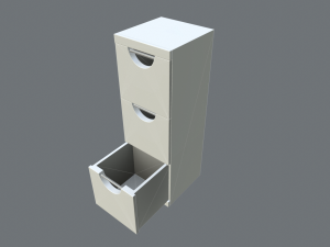 filing cabinets 3D 모델