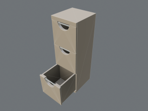 filing cabinets 3D 모델