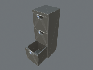 filing cabinets 3D 모델
