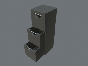 filing cabinets 3D 모델