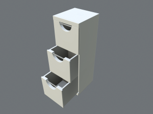 filing cabinets 3D 모델