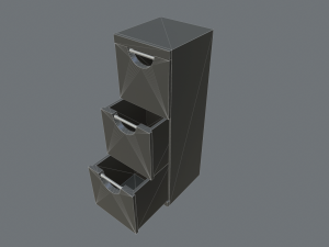 filing cabinets 3D 모델