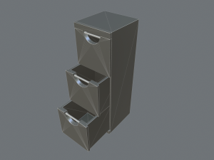 filing cabinets 3D 모델