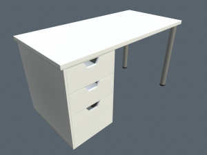 writing tables 3D Model