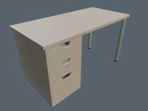 writing tables 3D Model