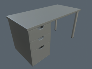 writing tables 3D Model