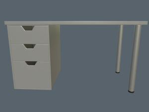 writing tables 3D Model