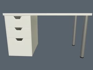 writing tables 3D Model