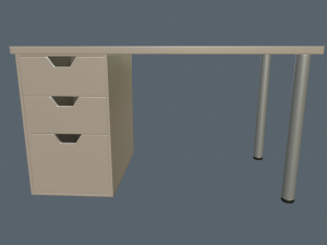 writing tables 3D Model