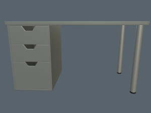writing tables 3D Model