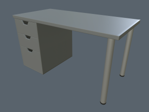 writing tables 3D Model