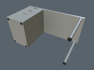 writing tables 3D Model