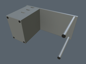 writing tables 3D Model