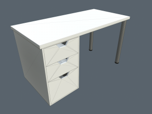 writing tables 3D Model