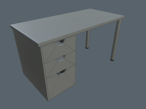 writing tables 3D Model