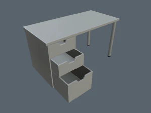 writing tables 3D Model