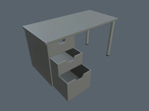writing tables 3D Model